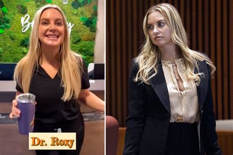 Dr roxy husband - May 16, 2023 · Dr. Grawe, known as Dr. Roxy on TikTok, is known for her videos that show her procedures. ... Defense Attorney Sabrina Sellers adds the patient's husband refused to take her back to see Dr. Grawe ... 